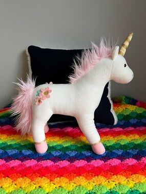 Stuffed unicorn- Gund